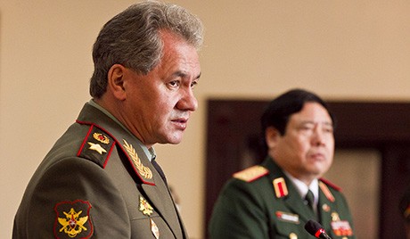 Bộ trưởng quốc phòng hai nước Nga - Việt Nam.
